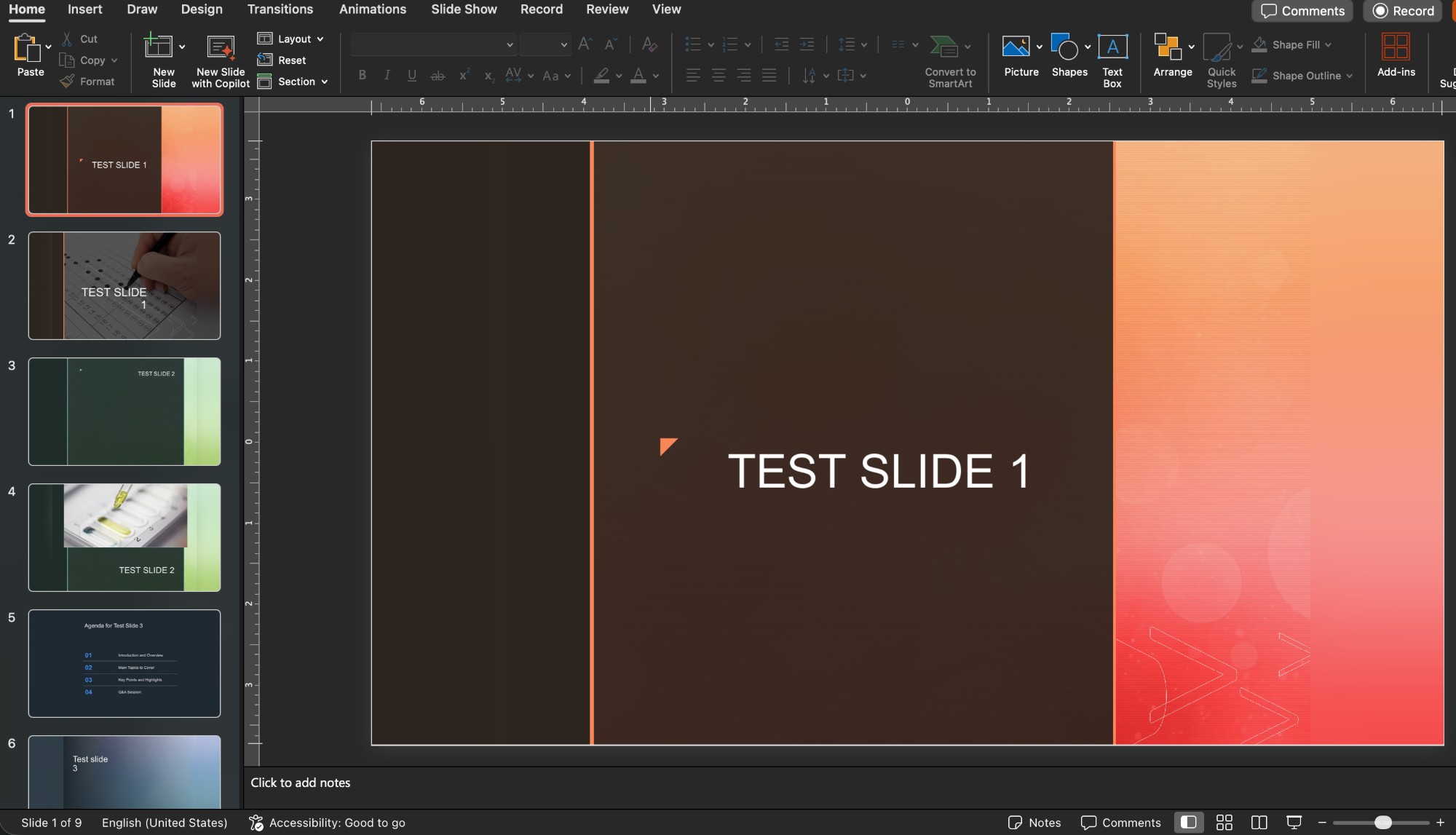 Converted output: 16:9 PPTX with smart fill bars