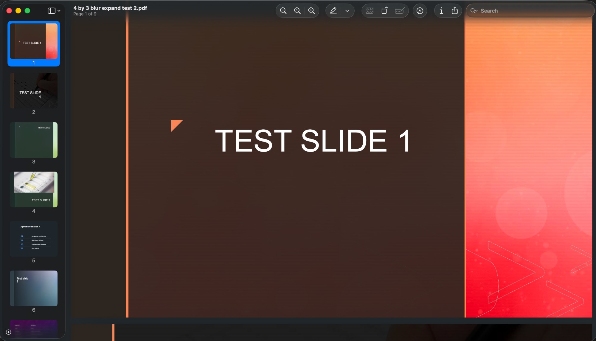 Source PowerPoint with 4:3 slide